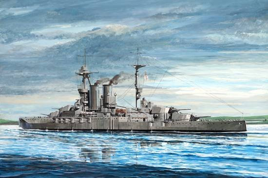 Trumpeter HMS Warspite 1915, Fahrzeug, Grau - Bild 1