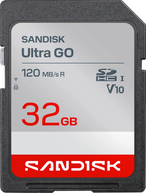 SanDisk Ultra GO SDHC Speicherkarte 32GB in Grau - Bild 1