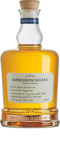 Marzadro Grappa Riserva Espressioni Solera, 0,7 l - Bild 1