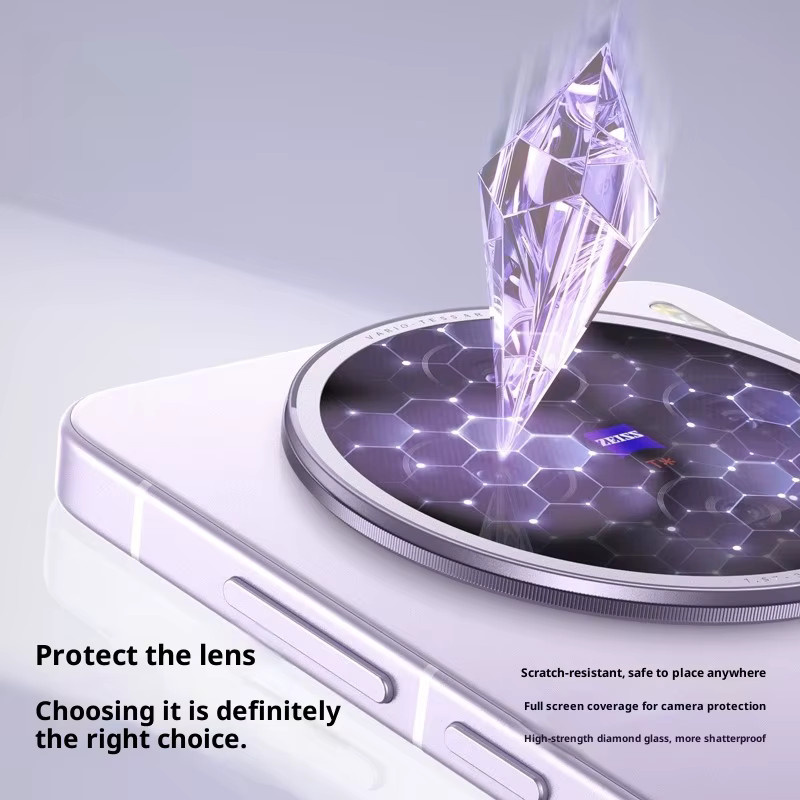 Transparentes Kamera Objektiv Glas für vivo X300 Pro und vivo X300 als Kamera Protektor Film mit einfacher Installation - Bild 2