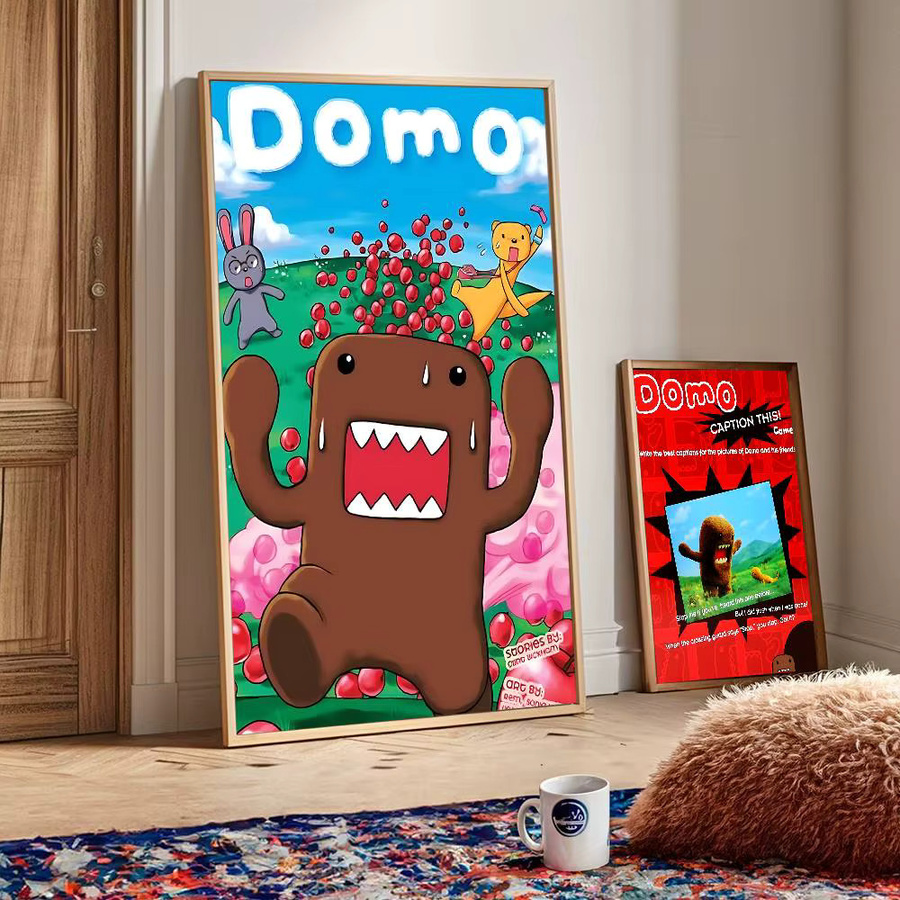 Domo-Kun Klassische Filmplakate Wandkunst Poster in Mehrfarbig von Potdemiel - Bild 3
