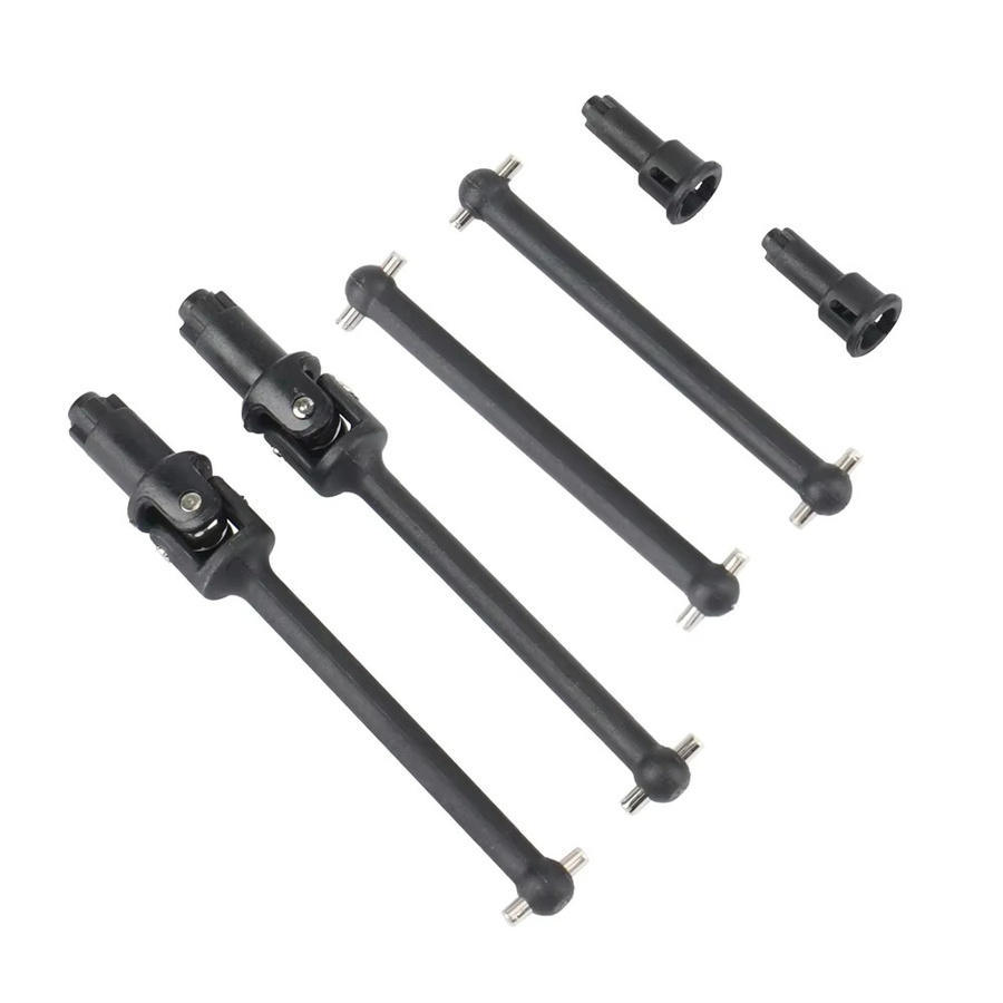 HAIBOXING Vordere und Hintere Antriebswelle, 1/16, Metall, Schwarz - Bild 1