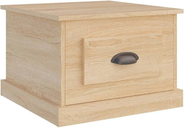 vidaXL Couchtisch Sonoma-Eiche aus Holzwerkstoff, quadratisch, B/T/H: 50 x 50 x 35 cm - Bild 1