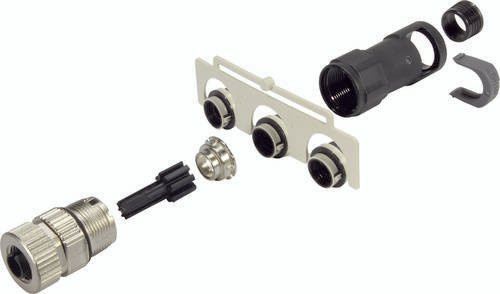 HARTING Kabelsteckverbinder 21038122511 mit 4 Polen in Multicolor aus Kunststoff - Bild 1