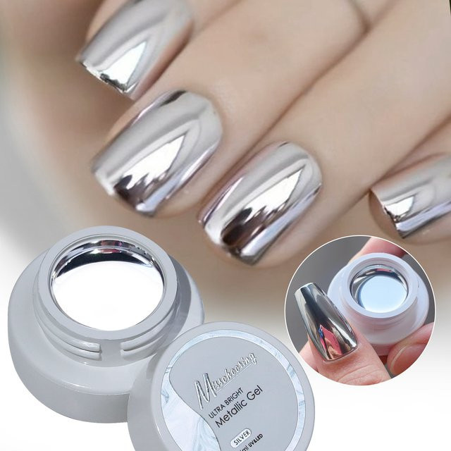 Misscheering Nagellack, Mirror Gold, Metallic Gel - Bild 1
