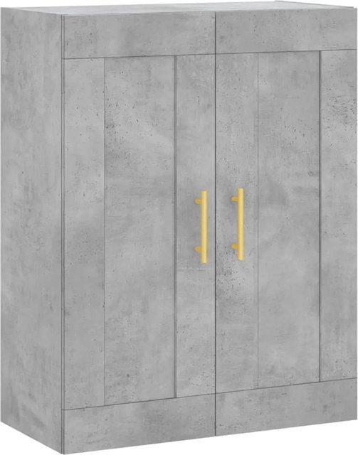 vidaXL Wandschrank Modern Betongrau B: 69,5 cm, T: 34 cm, H: 90 cm - Bild 1