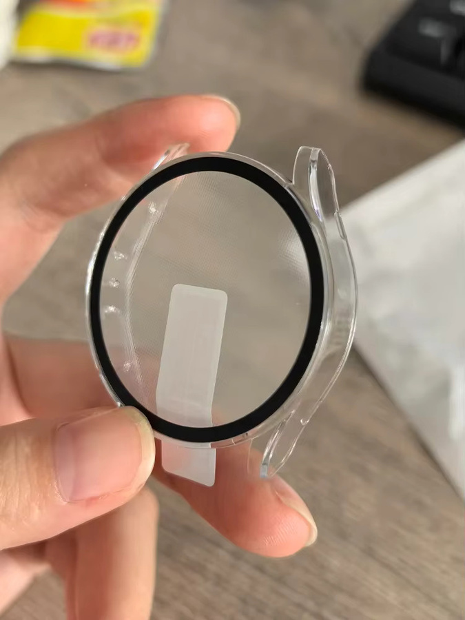 Hülle für Samsung Galaxy Watch, mattes Hart-PC-Gehäuse, Schwarz - Bild 2
