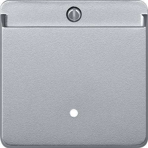 Merten Abdeckung System M Aluminium in Silber - Bild 1
