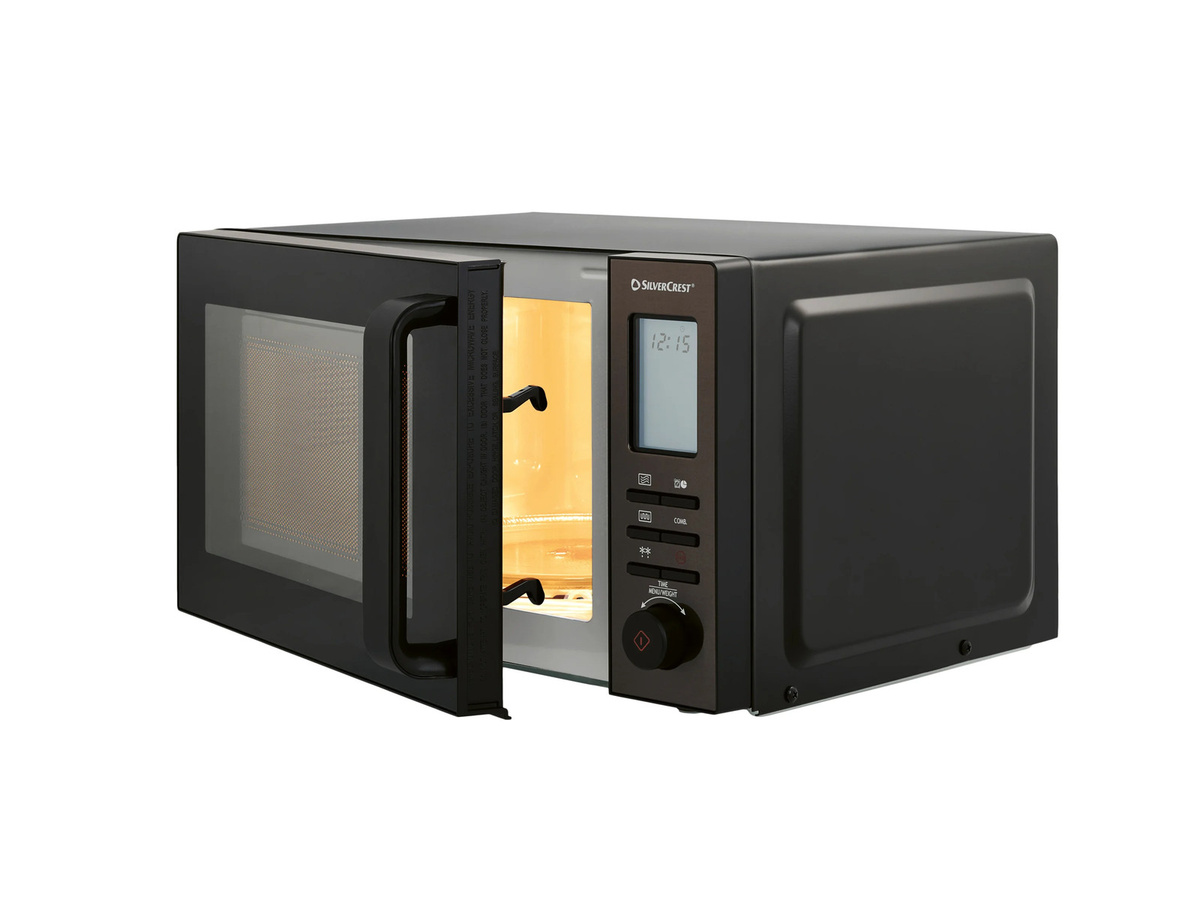 SILVERCREST Mikrowelle digital 20L SMW 800 F2 in Schwarz - Bild 2