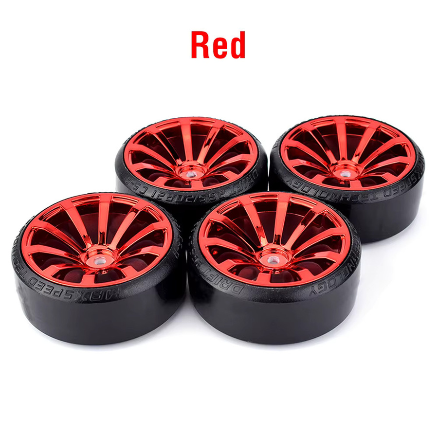 HPI Drift Reifen, 4-teiliges Set, 12mm Sechskant, für 1:10 RC On Road Racing Auto - Bild 3