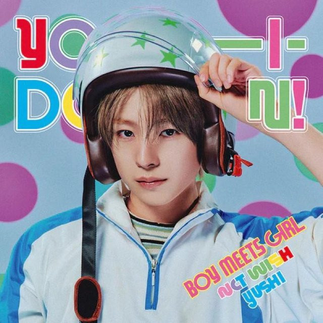 NCT WISH YO-I-DON! / BOY MEETS GIRL Japan Doppel-A-Seiten Single-Album YUSHI - Bild 1