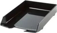 HAN Briefablage WAVE EXCLUSIV Schwarz, 5er Pack, B: 35,0 cm, T: 25,5 cm, H: 6,6 cm - Bild 1