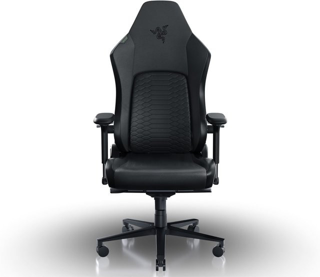 Razer Iskur V2 Gaming Chair in Schwarz mit EPU-Leder und Schaumstoff - Bild 1