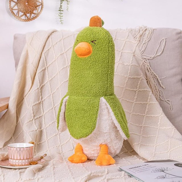 Yiran toy Banane Ente Plüschkissen, Plüschtier, 50cm - Bild 1