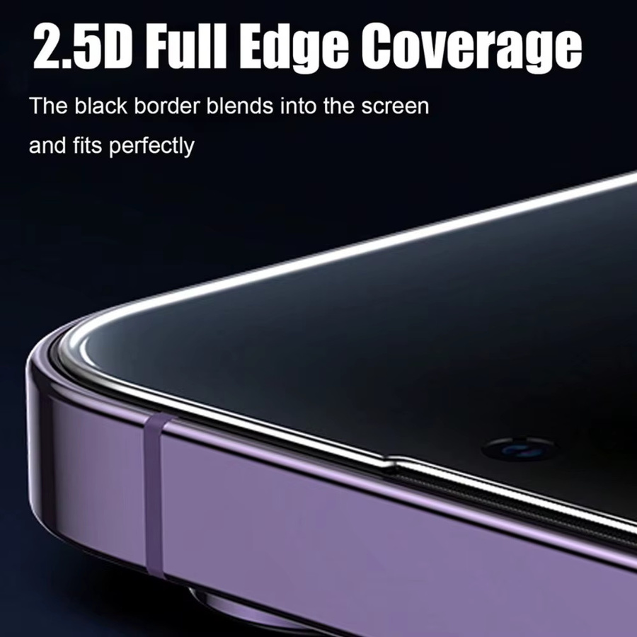 NNBILI 3er-Set Mattierte Anti-Spy Blickschutzfolie für iPhone 17 16 15 14 Pro Max mit klarer Bildqualität - Bild 4