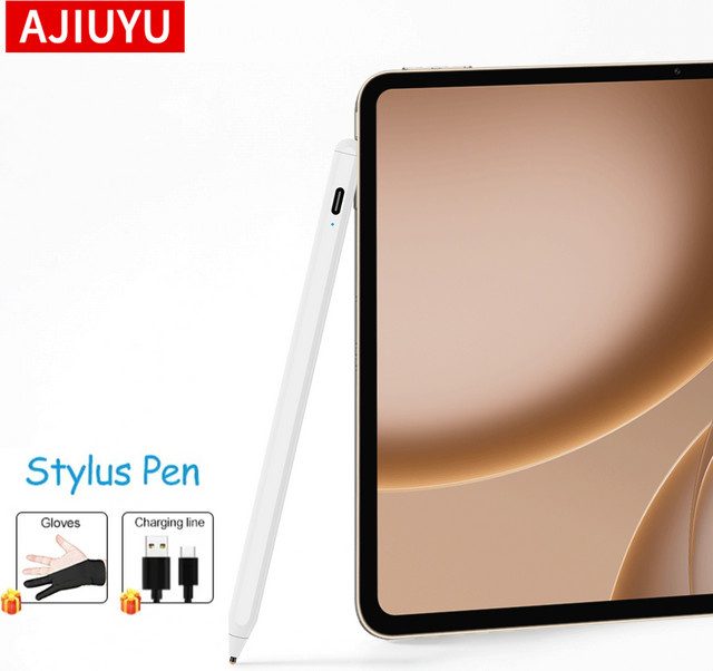 AJIUYU Stylus-Stift für OPPO Pad 5, Pad 4, Pad 3 Pro, Neo und OnePlus Pad 4, Pad 3, Pad 2 Pro, Go 2 Lite, wiederaufladbarer Touchpen für Tablets - Bild 1
