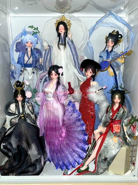 TOYOLEE Trembling And Instant Wind Moon Series 1/6 BJD Blind Box, Anime-Figuren Puppen, Bunt / Mehrfarbig - Bild 1