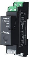 Qubino Wave Pro 2PM Relais in Schwarz - Bild 1