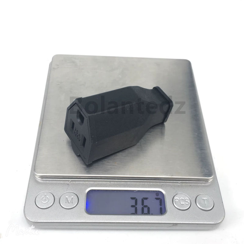 Bolantedz US-Steckdose und Stecker Set Nema L5-15P L5-15R Schwarz 125 V 15 A - Bild 6