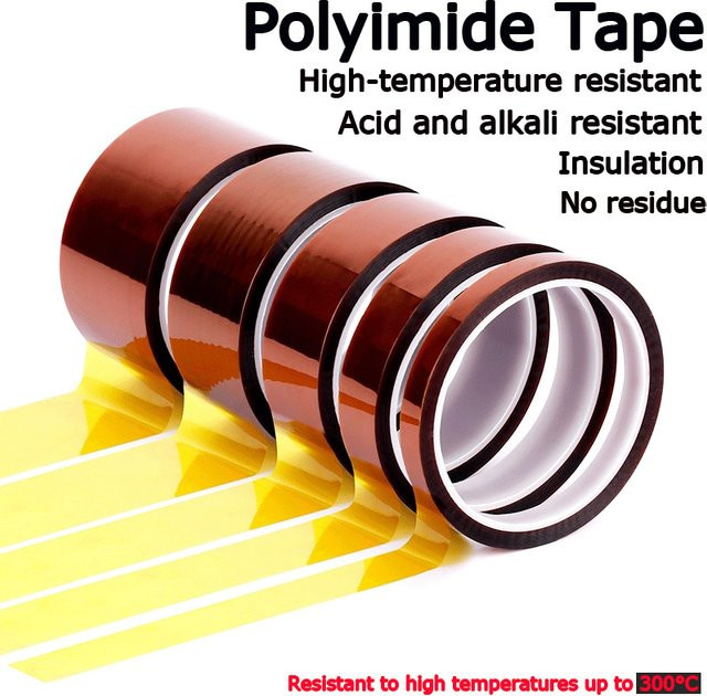 KAPTON Polyimid Klebeband in Braun, hochtemperaturbeständiges Isolierband und Lötmaskenband - Bild 1