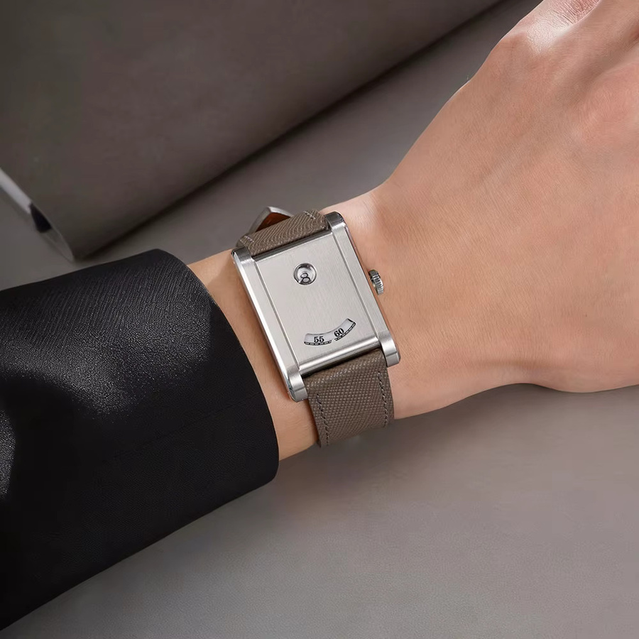 FARASUTE Armbanduhr, Automatik, Edelstahl, Silber, Saphirglas, Herren - Bild 3