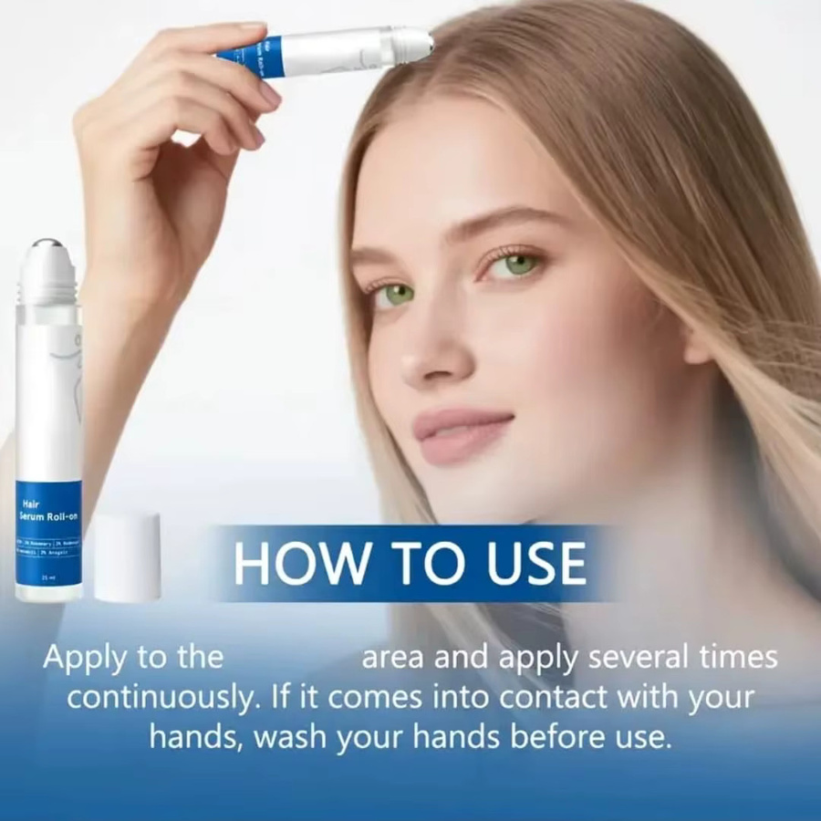 HOEGOA Haarwuchsöl Roll-On, Rosmarin & Ingwer, Unisex - Bild 4