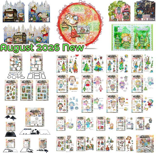 AALL& CREATE Metallstanzformen Merry Post Snowland für Scrapbooking und Grußkarten in Mehrfarbig - Bild 1