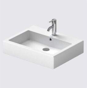 Duravit Möbelwaschtisch Vero in Weiß, B: 60 cm, T: 47 cm - Bild 1