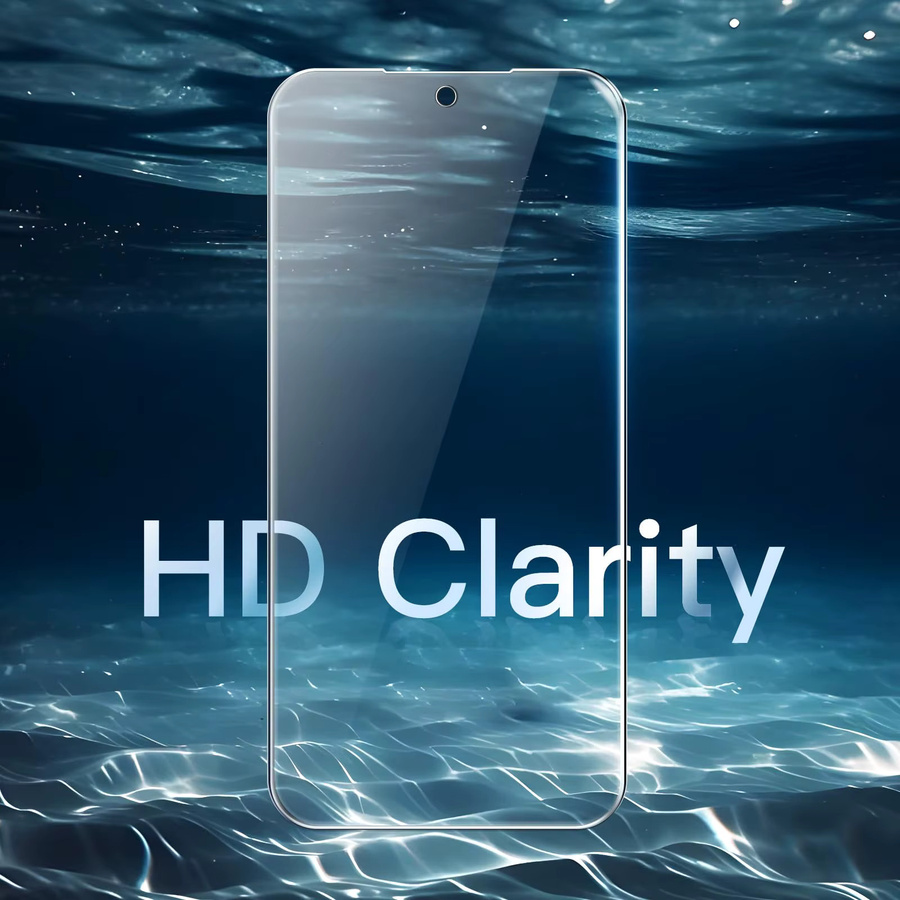 Samsung Galaxy S23 FE Displayschutzfolie aus gehärtetem Kristallglas HD 9H in Transparent - Bild 3