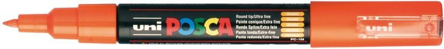 POSCA Marker PC-1MC Fine Brush in Orange - Bild 1