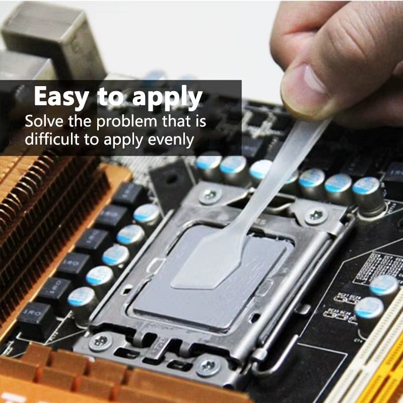 UPSIREN LMTG-100 CPU/GPU Wärmeleitpaste Silikonfett mit 100W Wärmeleitfähigkeit zur Kühlung von Prozessoren und Grafikkarten - Bild 3