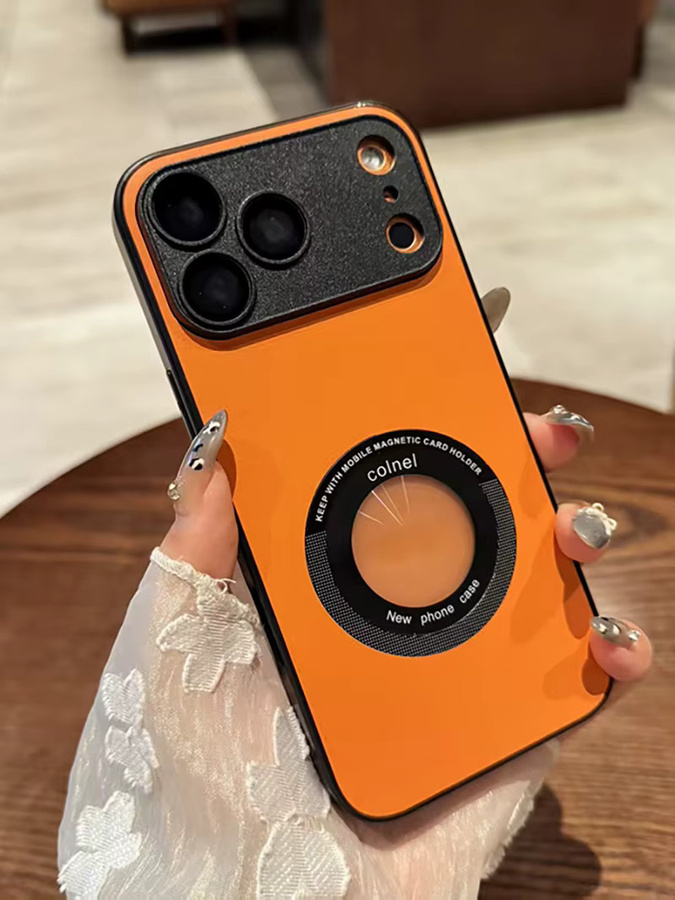 Luxuriöse Kunstleder Handyhülle in Purple für iPhone 17 Pro Max, iPhone 16 Pro, iPhone 15, iPhone 14 und iPhone 13 mit kabelloser Ladefunktion und stoßfestem Schutz mit freiliegender Kamera - Bild 2