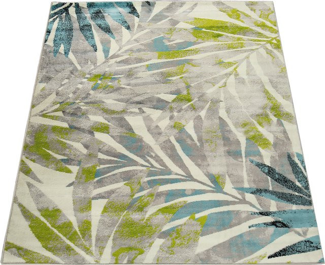 Teppich Metropolis Boho Floral in Mehrfarbig (Grün, Blau), B: 80 cm, L: 150 cm, pflegeleicht und fußbodenheizungsgeeignet - Bild 1