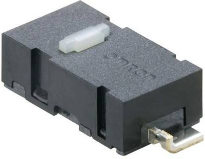 Omron D2LS-11(10M) Mikroschalter 6 V/DC 1mA Schwarz - Bild 1