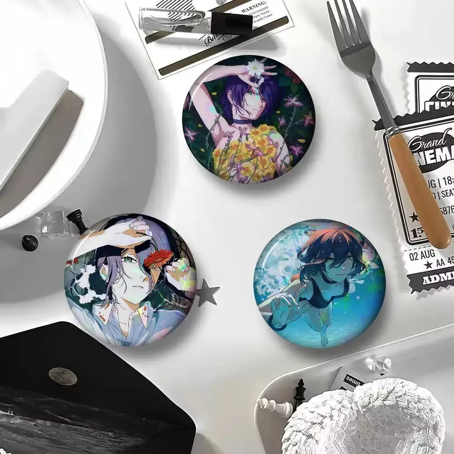 kayou Brosche Anime Chainsaw Man Reze, Unisex - Bild 2