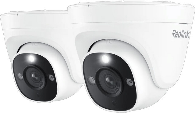 Reolink P334 Doppelpack Überwachungskameras in Weiß mit Ethernet/LAN Anschluss - Bild 1