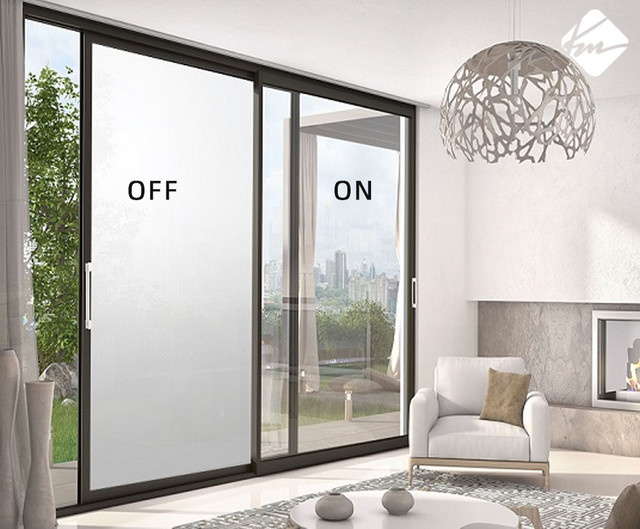 XMSJ Smart Glass Switchable PDLC Smart Film für Fensterglas in Weiß und Transparent - Bild 1