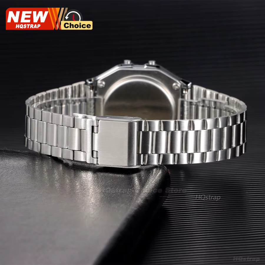 HQstrap Uhrenarmband Edelstahl, 18 mm, Bunt, Unisex - Bild 4