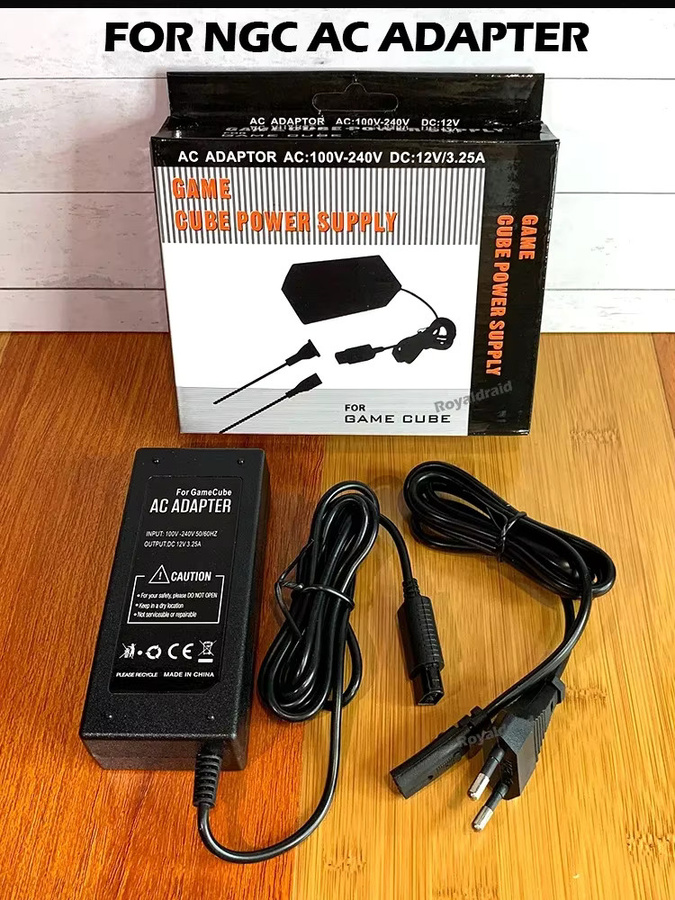 mbchips mc AC-Adapter Netzteil für GameCube Videospielkonsole, Schwarz, Gaming-Zubehör für Retro-Konsolen - Bild 7
