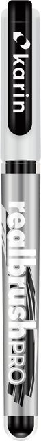 Karin Realbrush Pro Marker mit Brush-Spitze in Schwarz - Bild 1