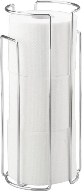 Wenko Toilettenpapier-Ersatzrollenhalter in Chrom glänzend - Bild 1