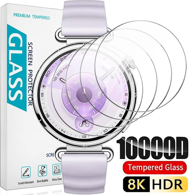 Displayschutz Glas, Huawei Watch GT6 46mm 41mm GT 6 Pro, transparent - Bild 1
