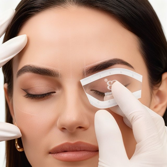 GUGCGV PMU Brow Mapping Tool, Unisex - Bild 1