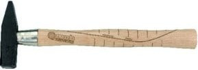 Peddinghaus Schlosserhammer mit Hickory-Stiel und geschmiedetem Stahlkopf, 800 g - Bild 1