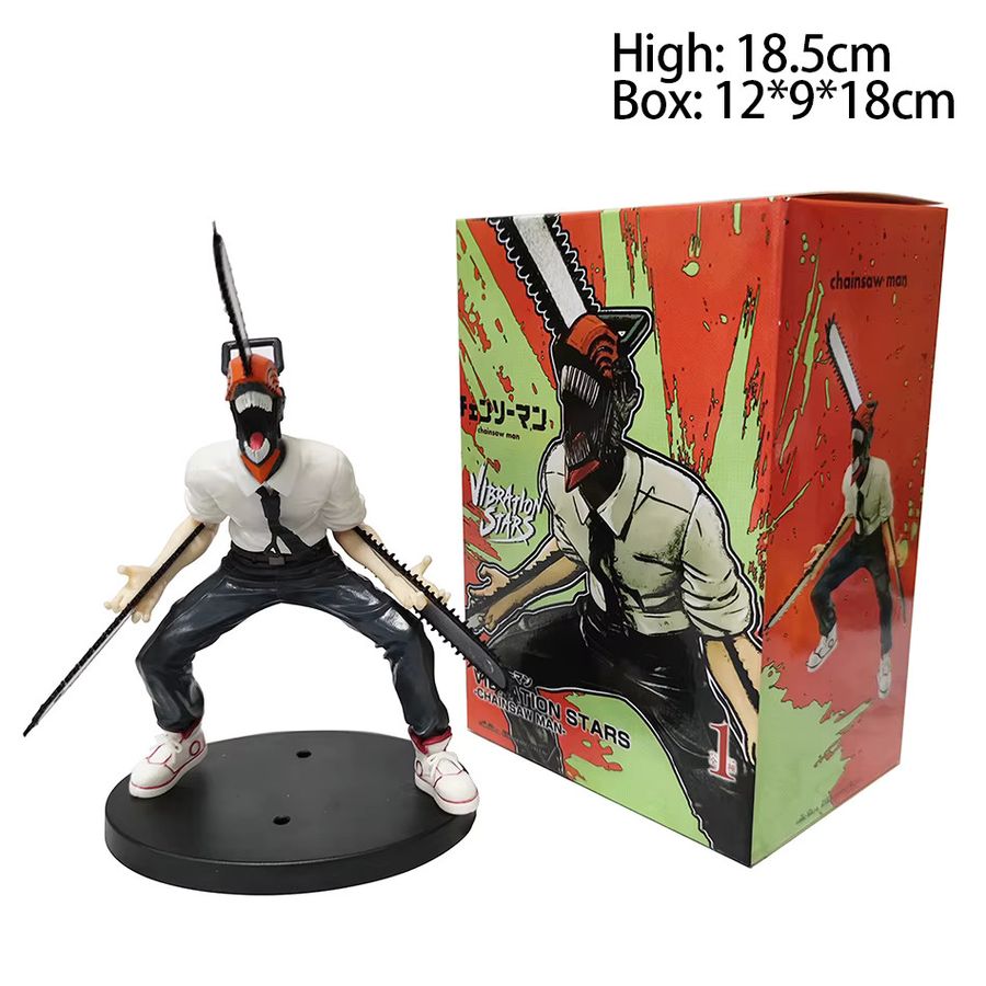 Bandai Anime Figur Chainsaw Man Denji Actionfigur aus PVC in Multicolor, Höhe: 18,5 cm - Bild 2