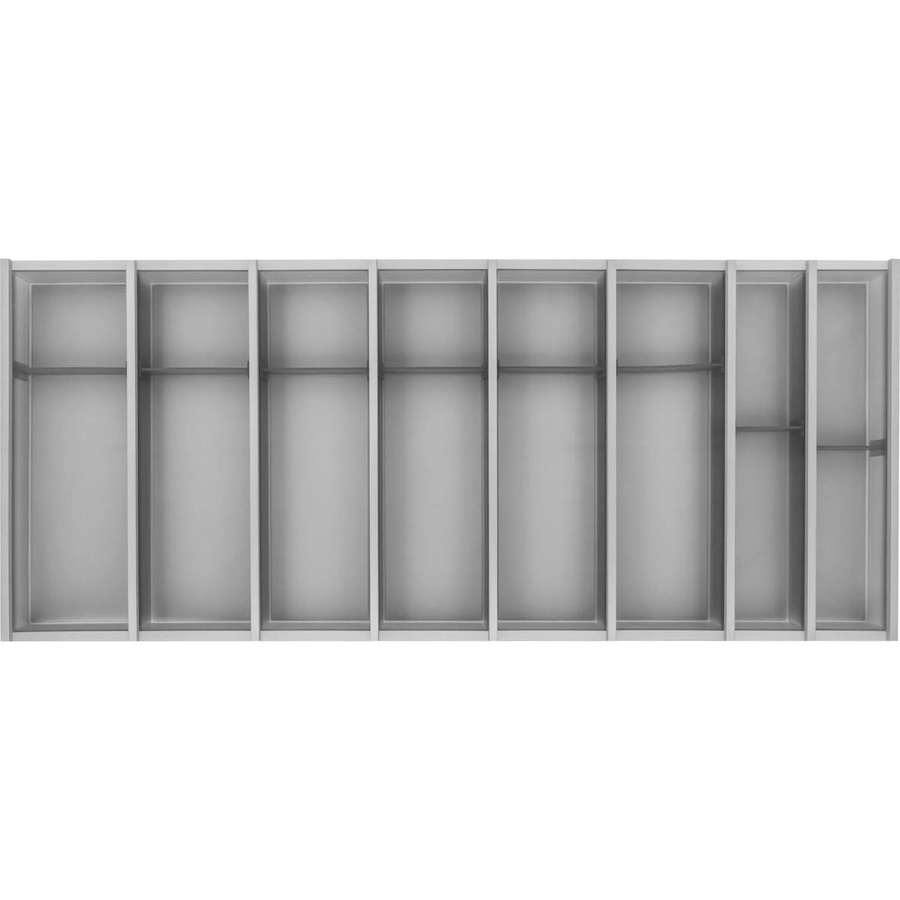 Ninka Besteckkasten-Set Cuisio für Merivobox Korpusbreite 1200 mm, Kunststoff, Graphit Transluzent, B/T/H: 47,3 x 120,0 x 5,5 cm - Bild 2