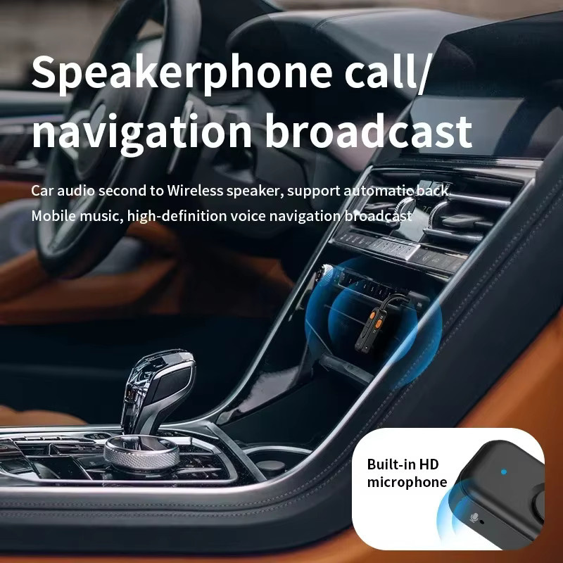 Kebidumei 2-in-1 Bluetooth 5.4 Sender und Empfänger in Schwarz mit 3,5 mm Klinkenanschluss für TV, PC, Kopfhörer und Auto - Bild 3