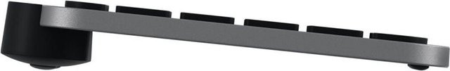 Logitech MX Keys S for Mac kabellose Tastatur mit Hintergrundbeleuchtung und Scissor-Mechanik in Grau oder Weiß (QWERTZ DE) - Bild 1