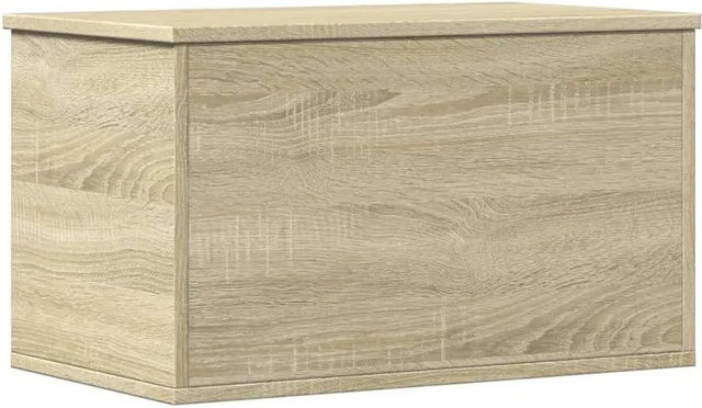 vidaXL Truhe aus Holzwerkstoff in Sonoma-Eiche, B/T/H: 60 x 35 x 35 cm - Bild 1