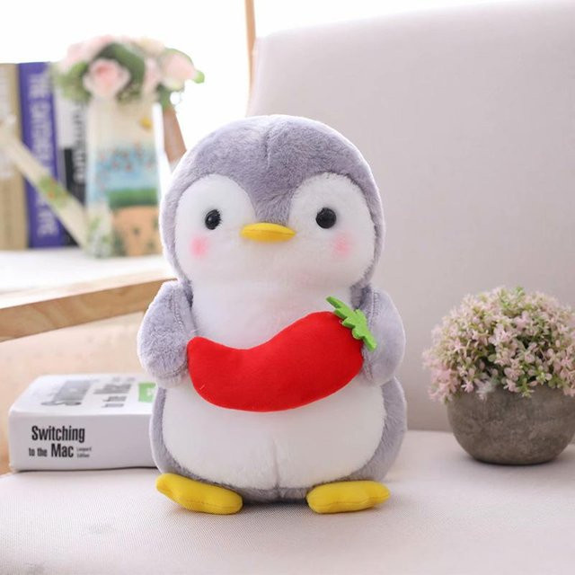 Yiran Health & Beauty Frucht-Pinguin, Plüschtier, 45cm - Bild 1
